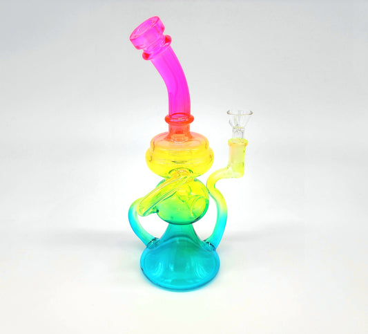 Rainbow Recycler Water Pipe