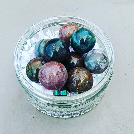 Ocean Jasper Mini Spheres