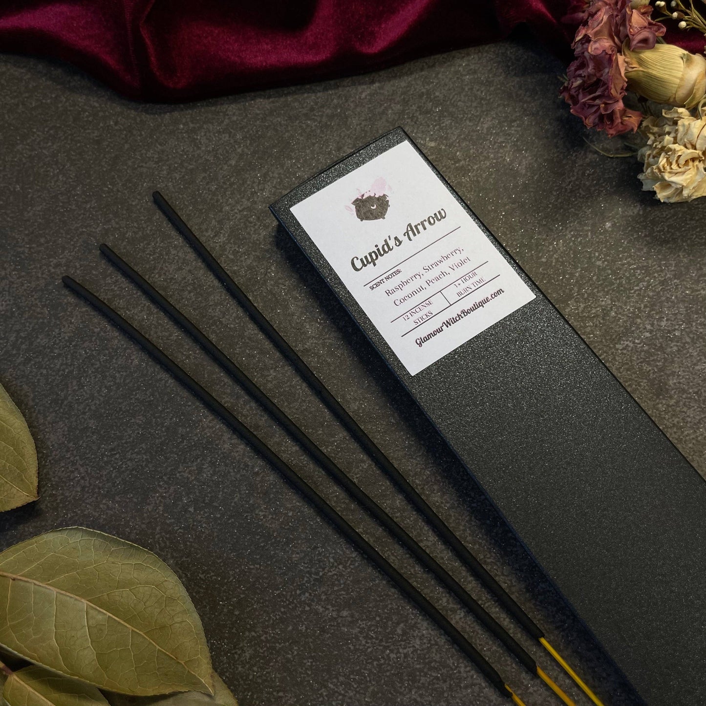 Cupid’s Arrow - Hand Dipped Incense Sticks