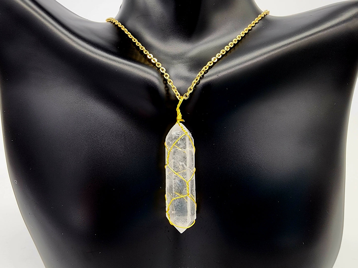 Lemurian Quartz Necklace