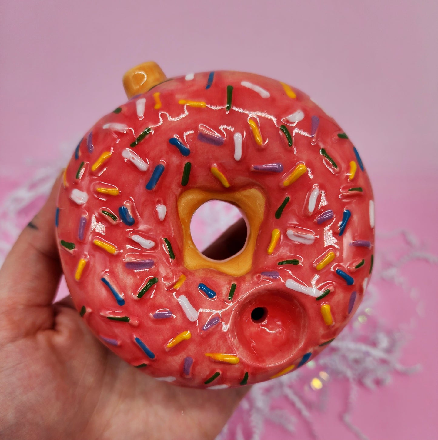 Sprinkle Donut Pipe