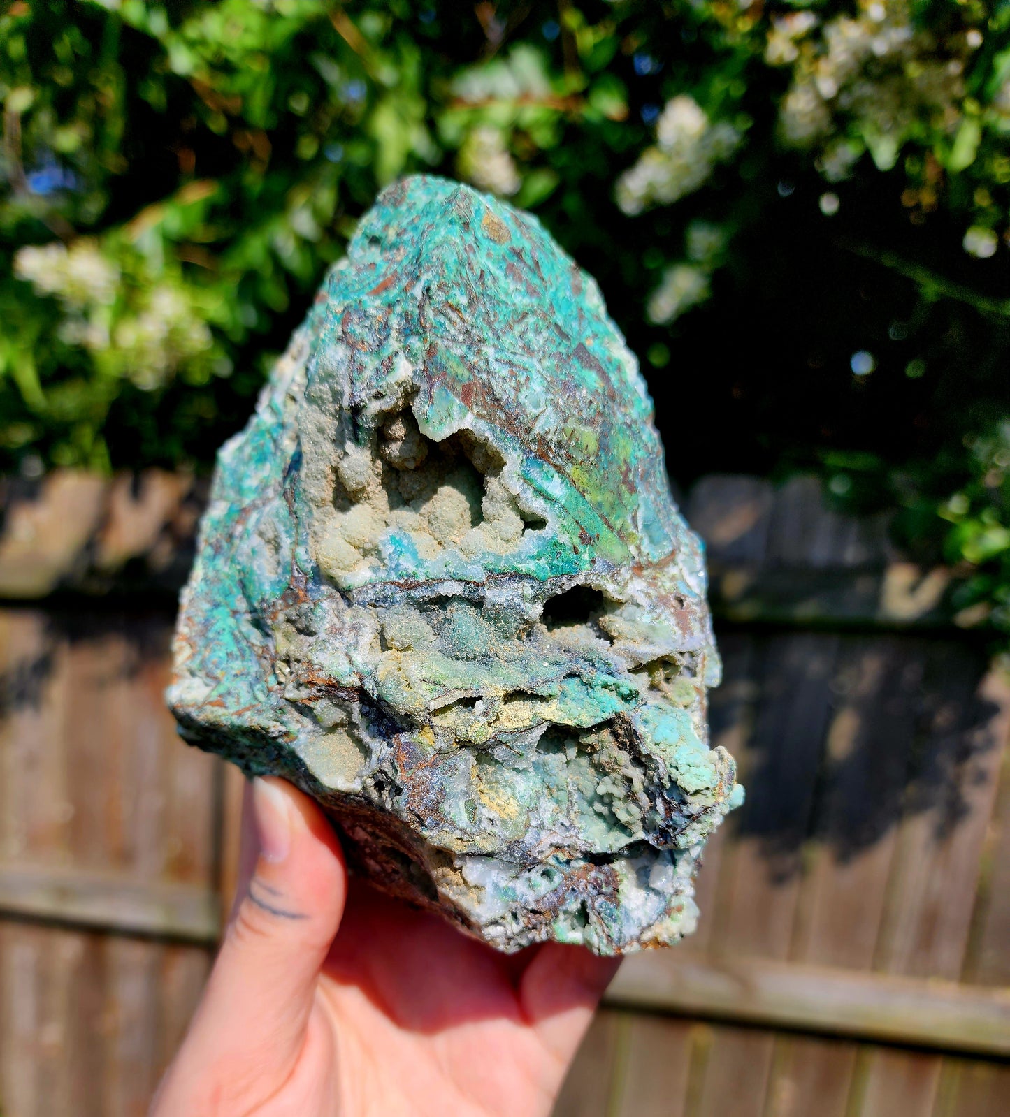 Chrysocolla Druzy 1.93lbs