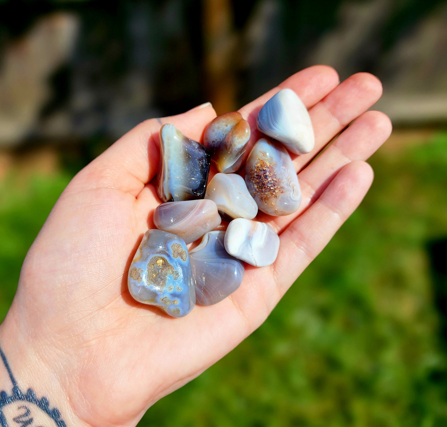 Botswana Agate Tumbles