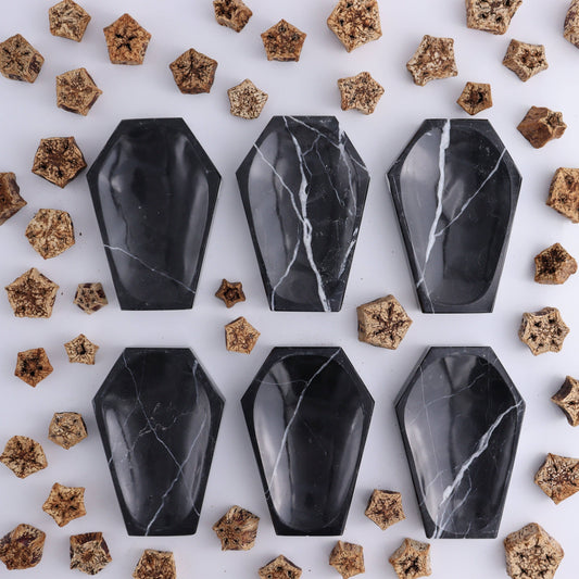 Black Marble Coffin Bowl