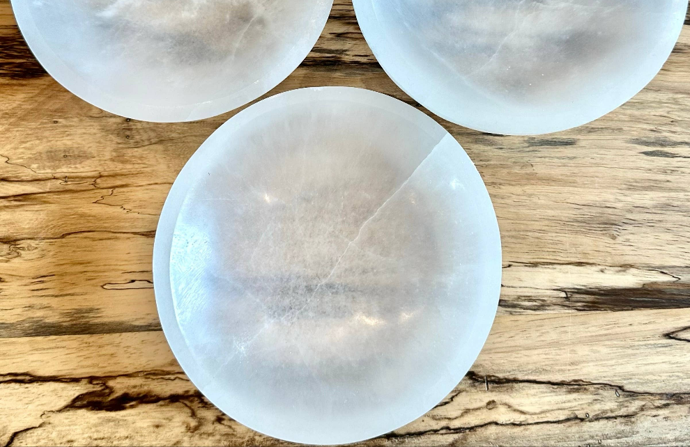 Selenite (Satin Spar) Bowls