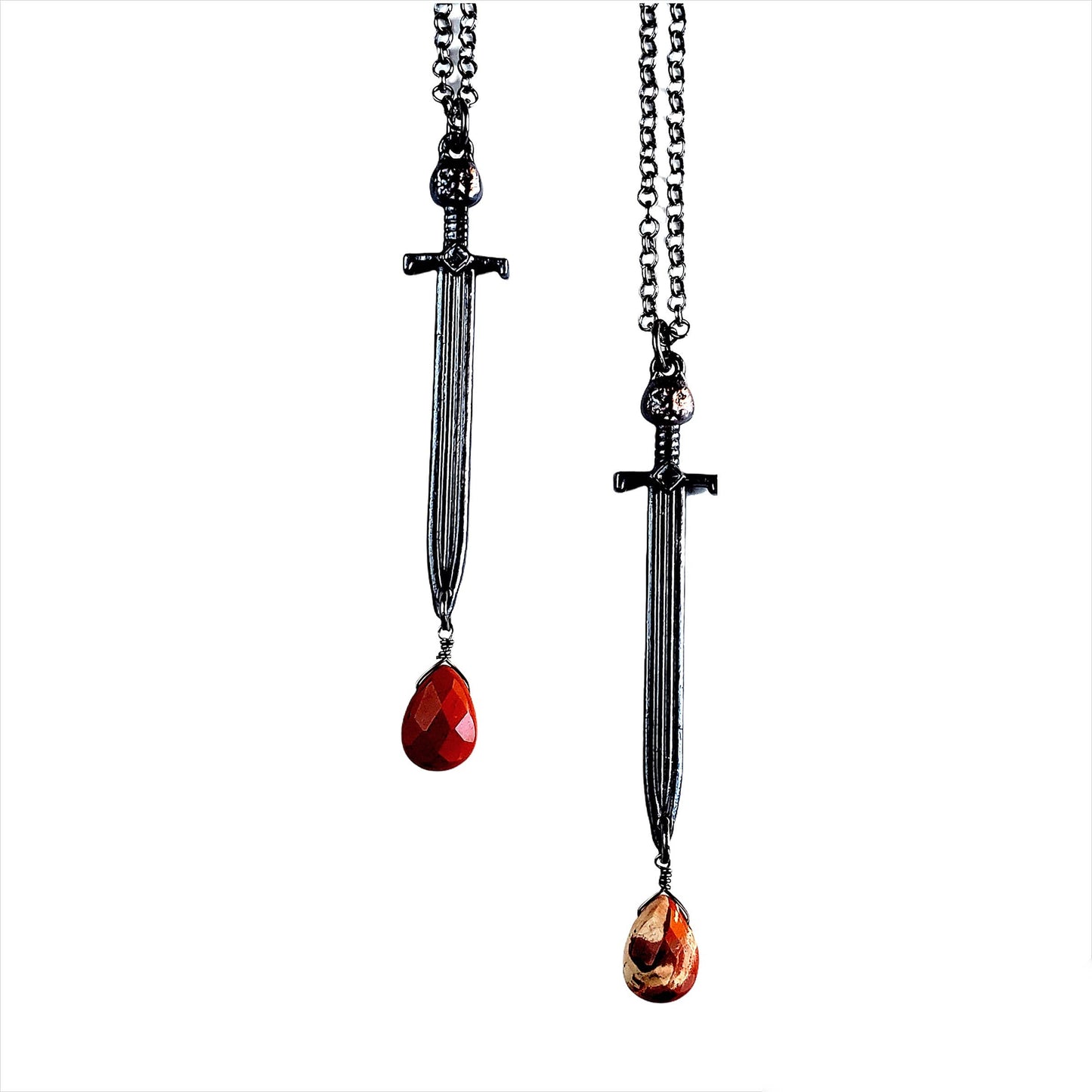 Doubled Edged Sword Necklace