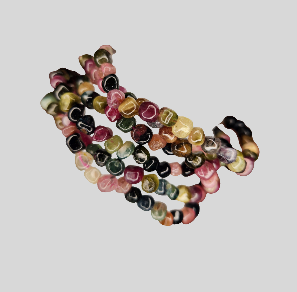 Watermelon Tourmaline Bracelet