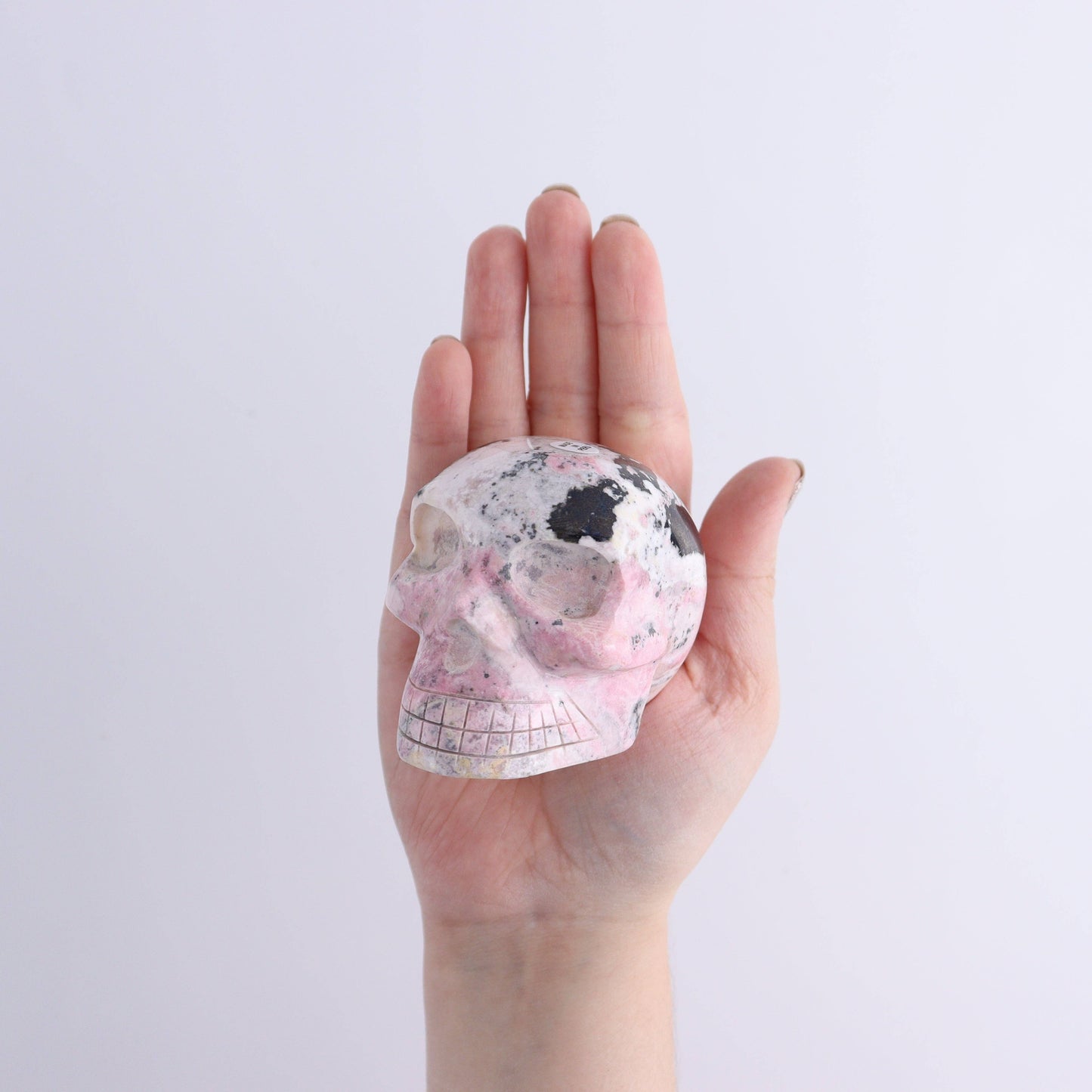 Rhodonite Skulls