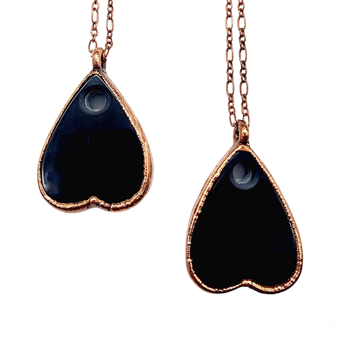 Obsidian Planchette Necklace