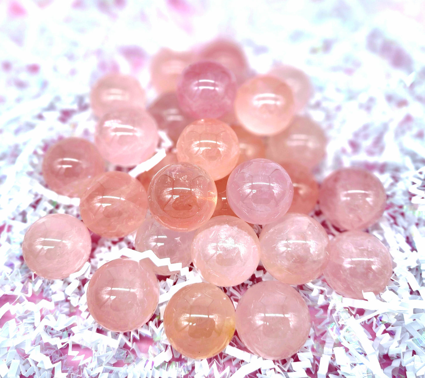 Star Rose Quartz Sphere