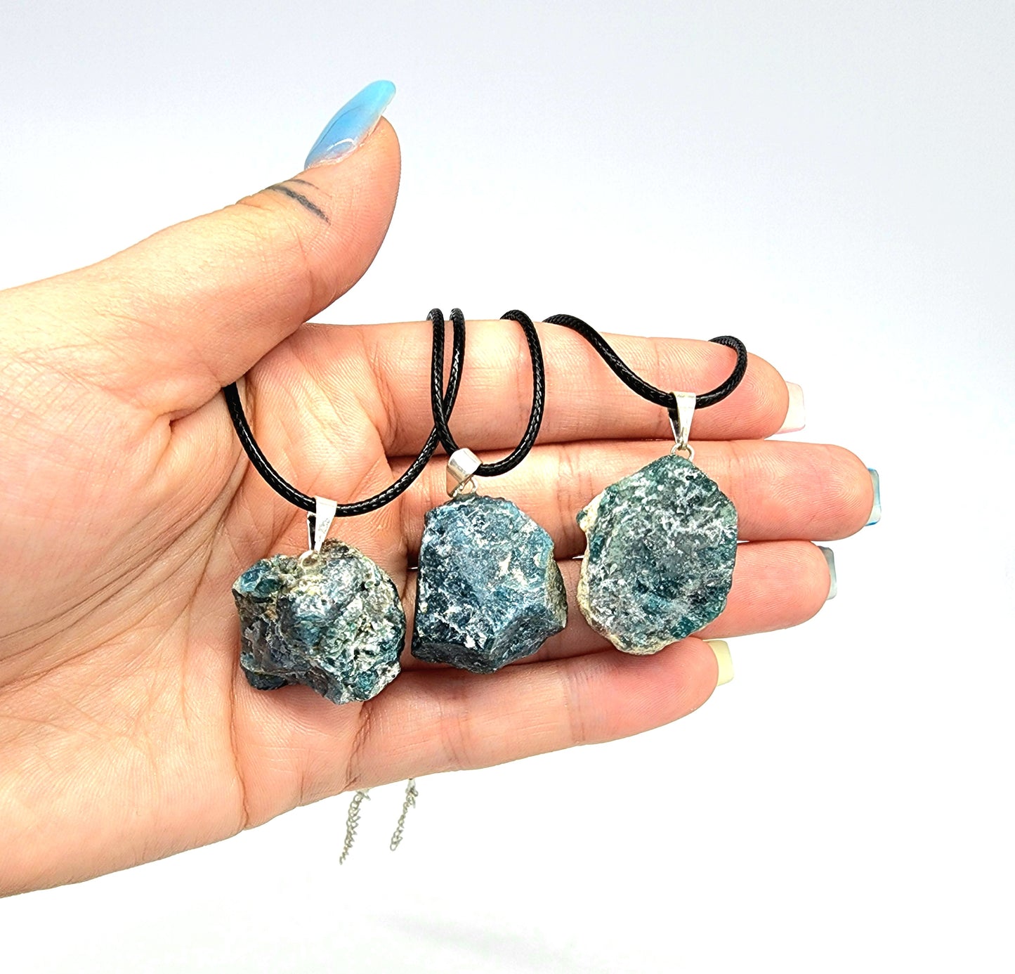 Blue Apatite Necklace