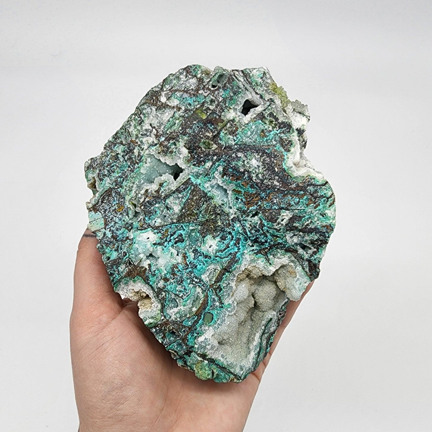 Chrysocolla Druzy 1.93lbs