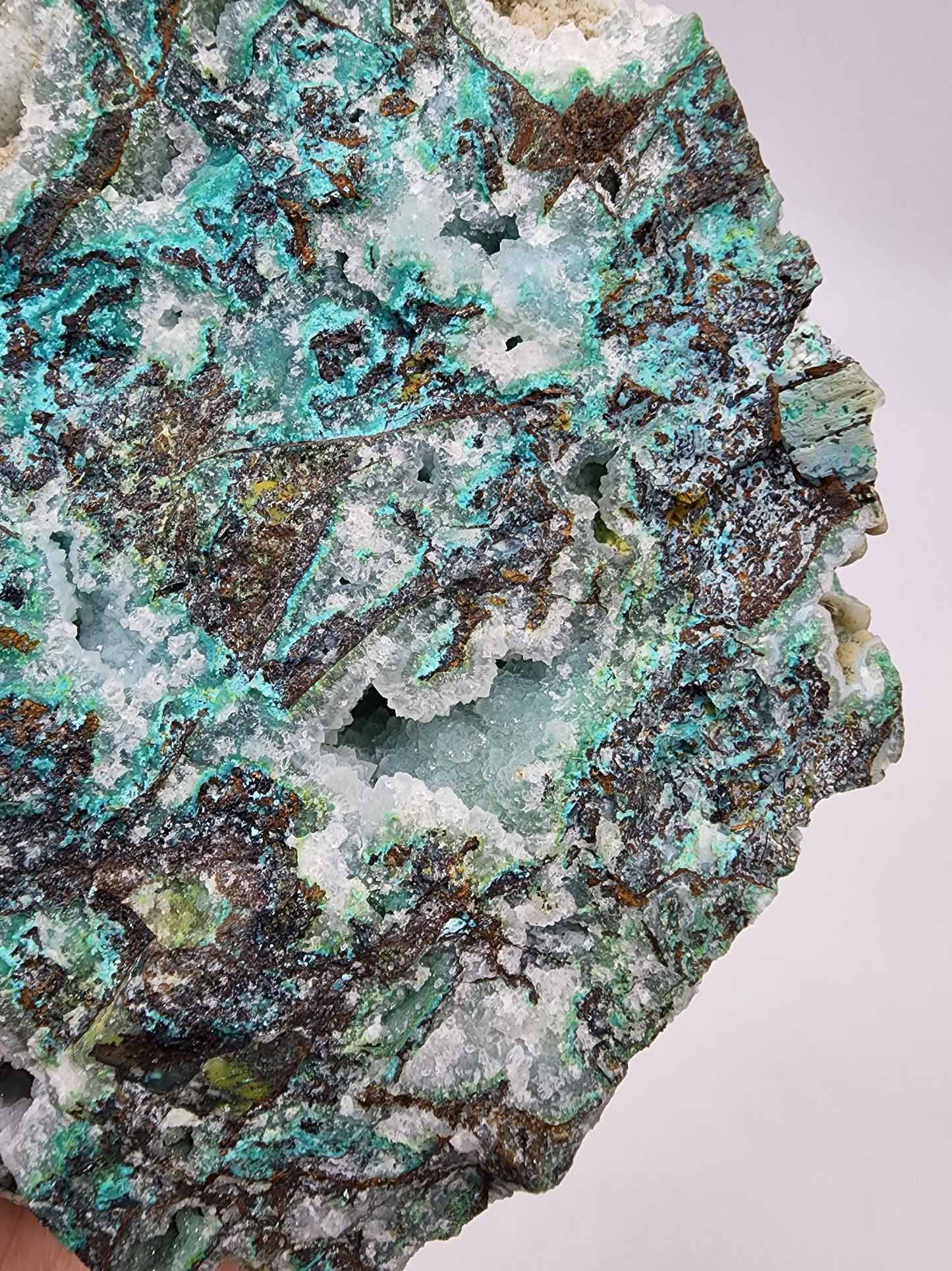 Chrysocolla Druzy 1.93lbs