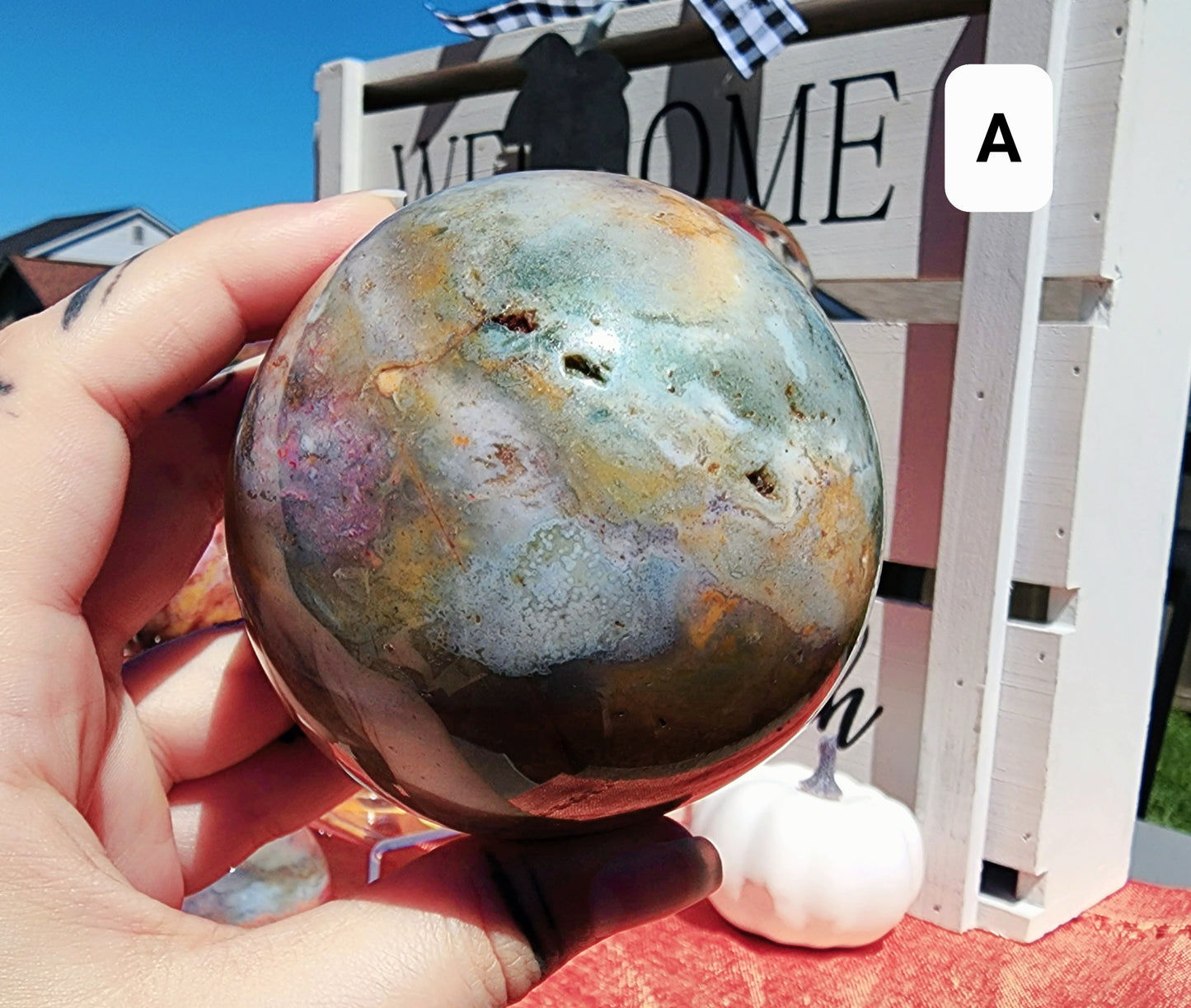 Ocean Jasper Spheres (Large)