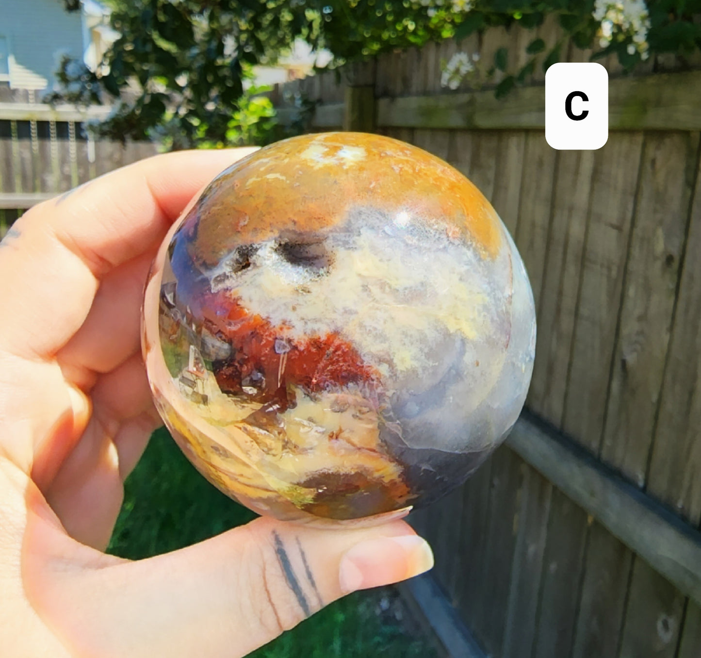 Ocean Jasper Spheres (Large)