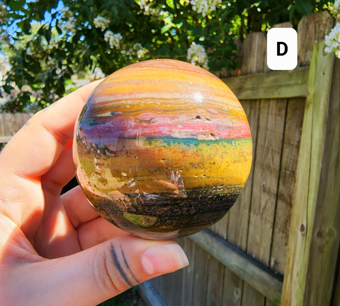 Ocean Jasper Spheres (Large)