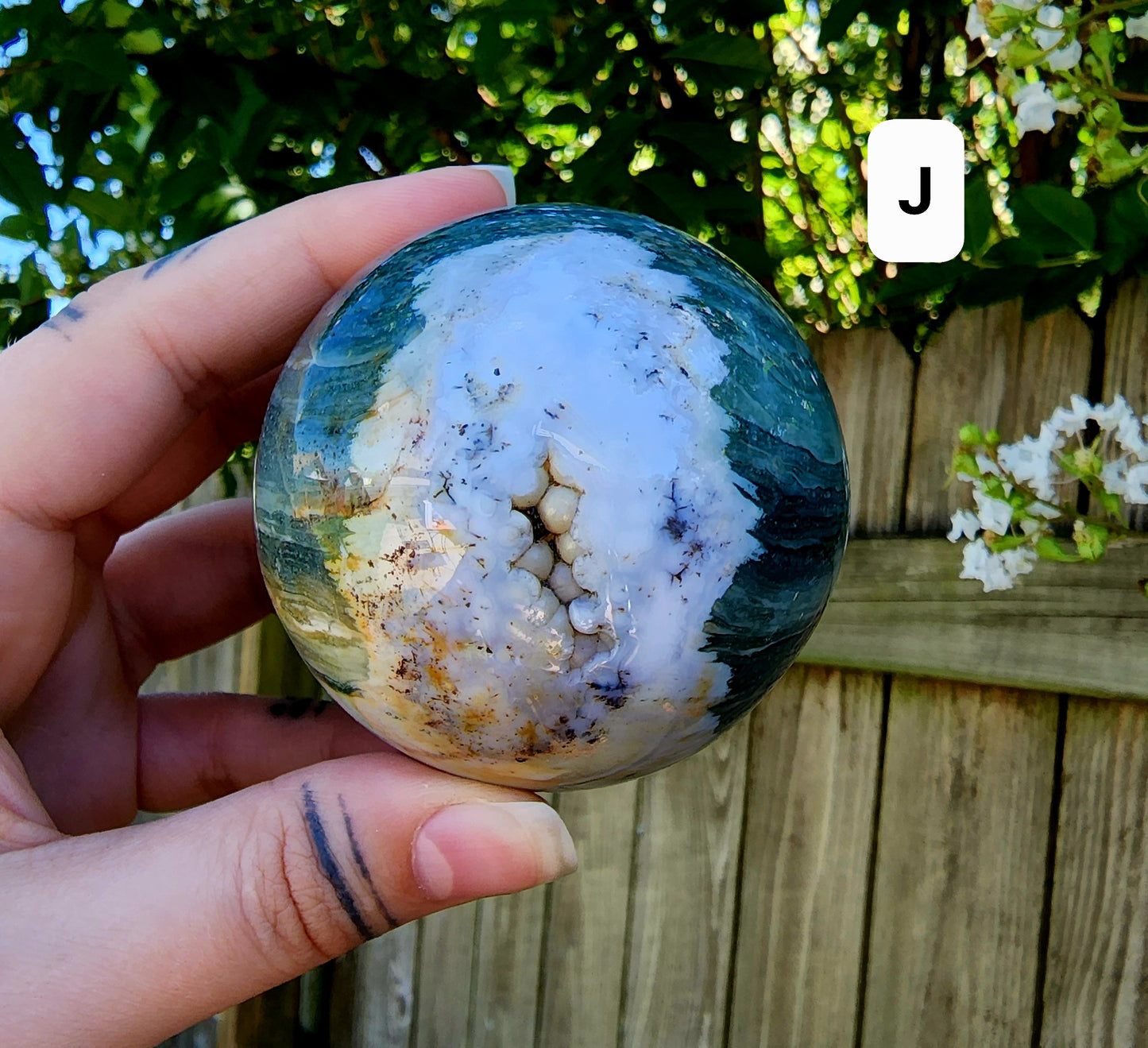 Ocean Jasper Spheres (Large)