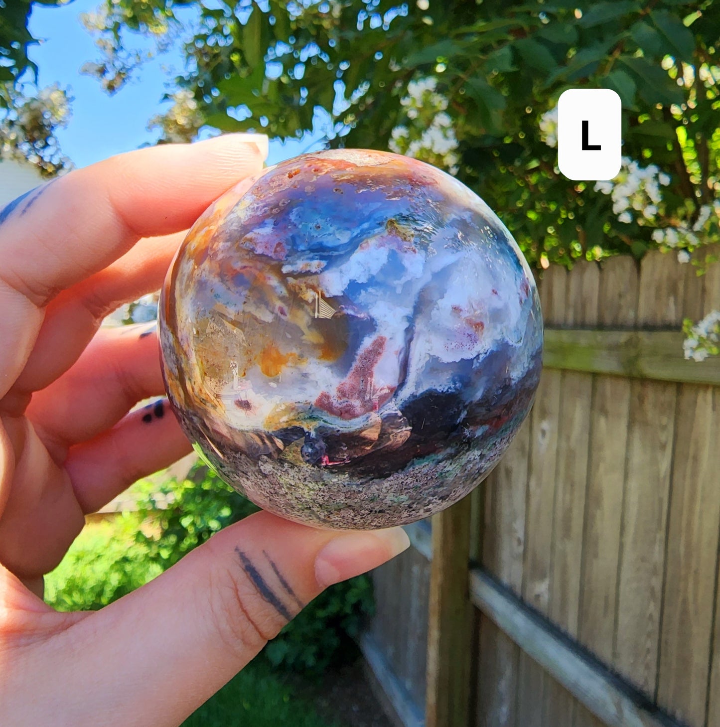 Ocean Jasper Spheres (Large)