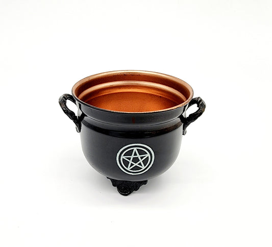 Copper Pentacle Cauldron