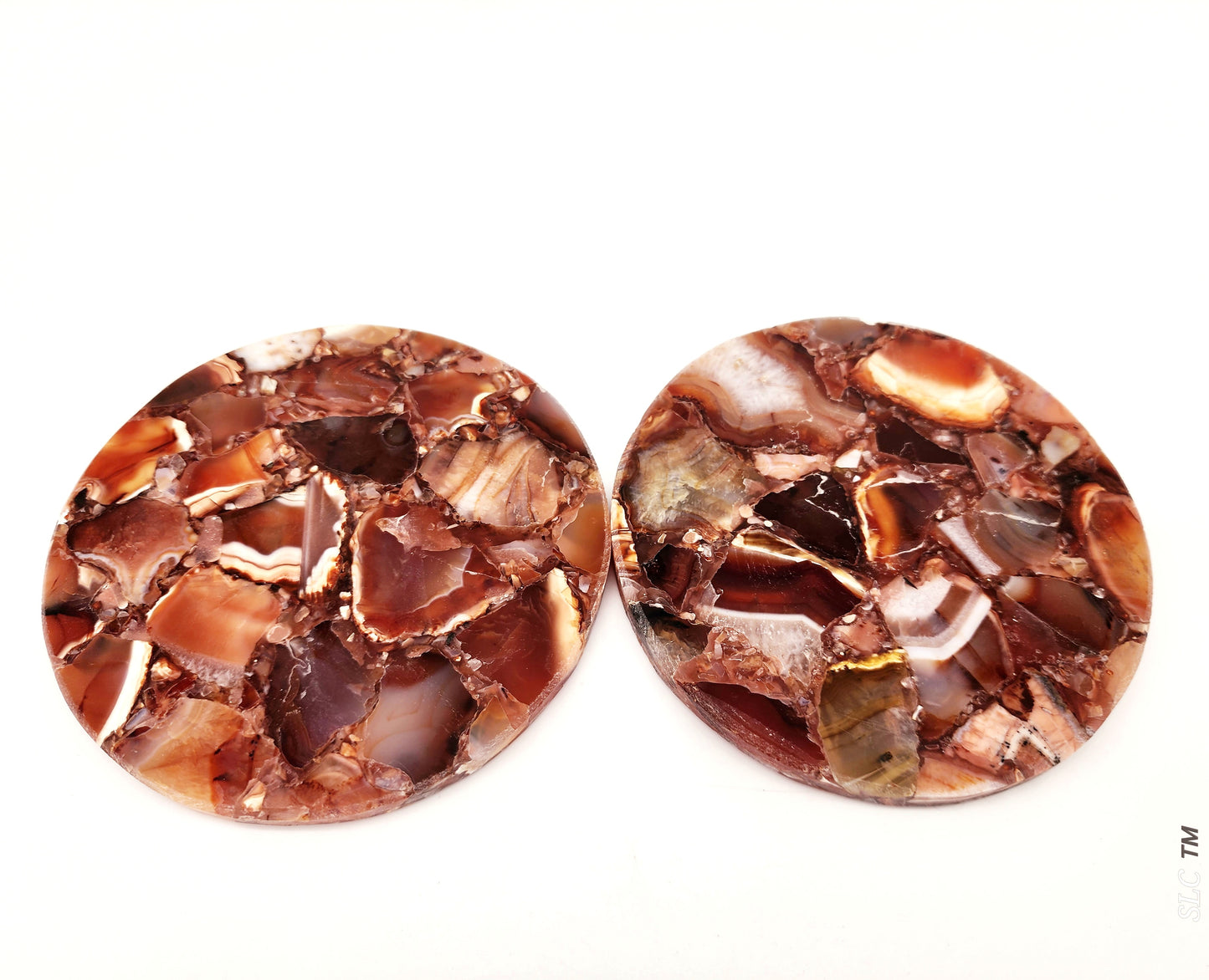 Carnelian Crystal Coasters