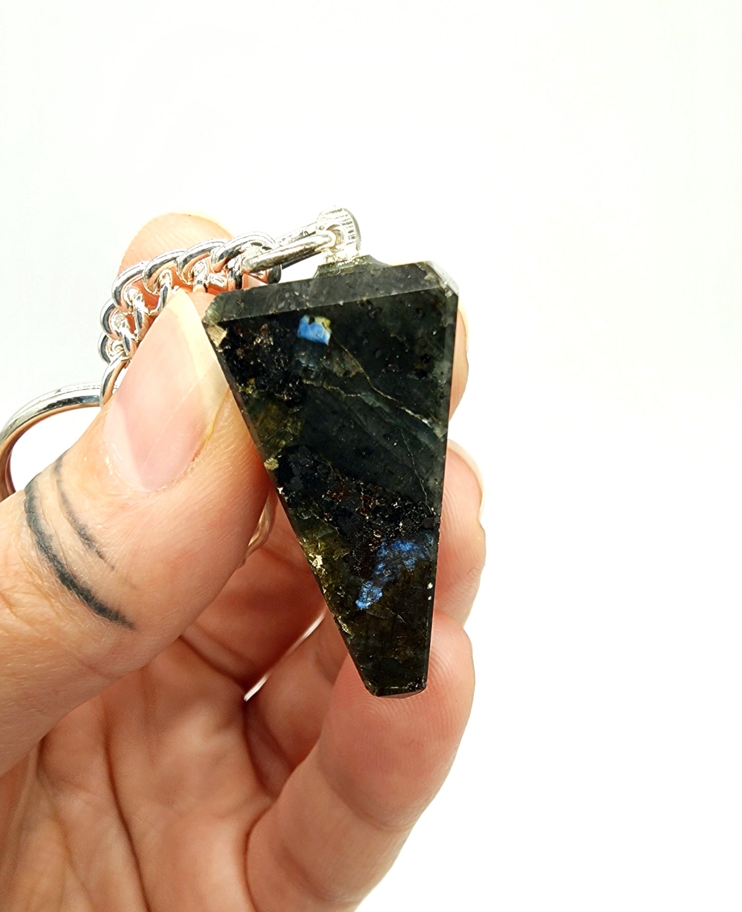 Larvikite Keychain