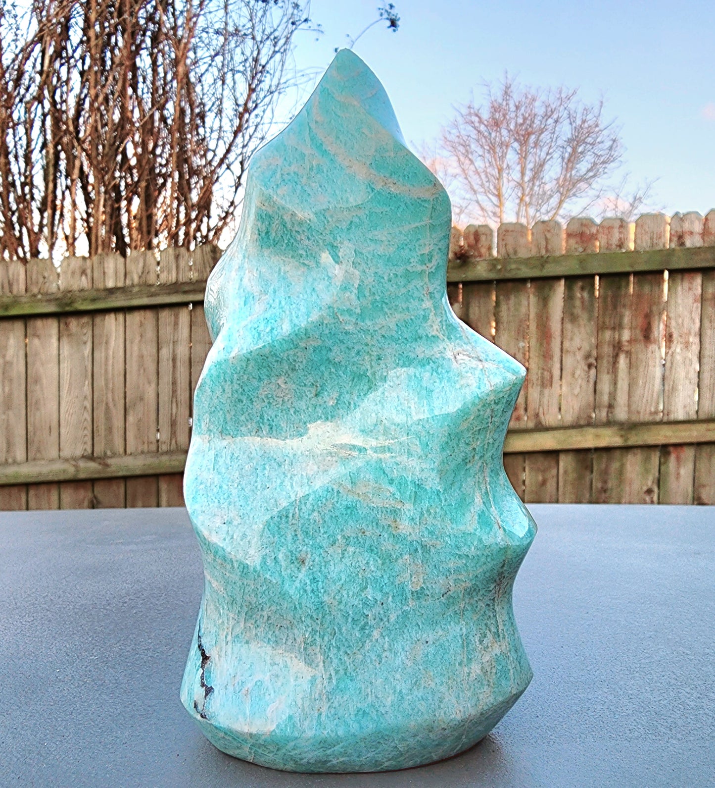 XL Amazonite Flame